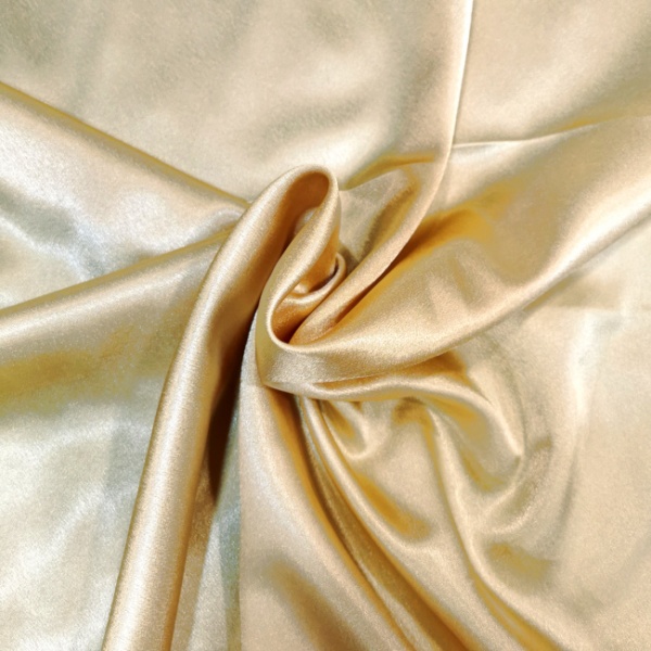 Crepe Backed Satin Antique Gold